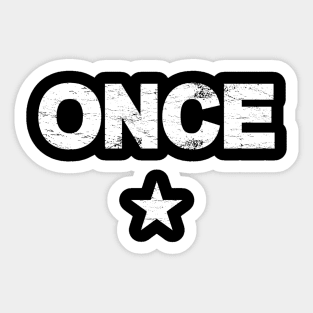 TWICE Minimalist Star Retro T-Shirt Sticker